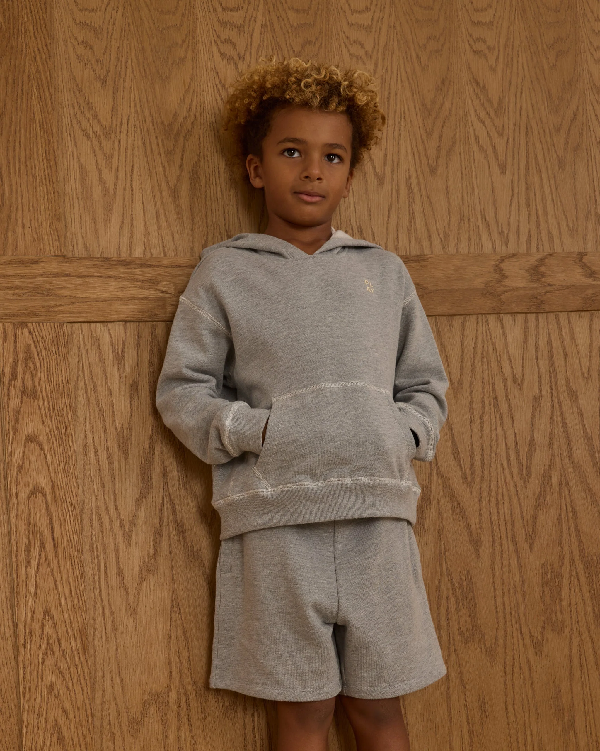 Boxing Short || Heathered Grey - Image 2