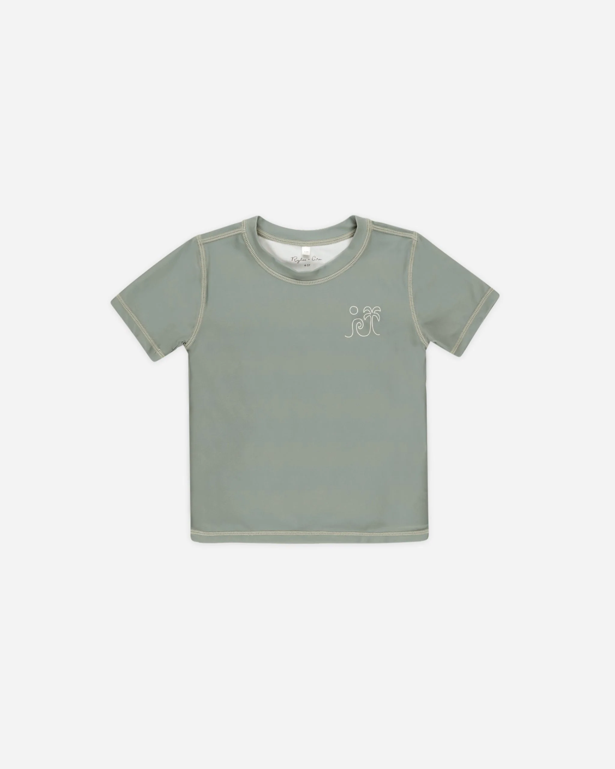 Boys Rashguard || Eucalyptus