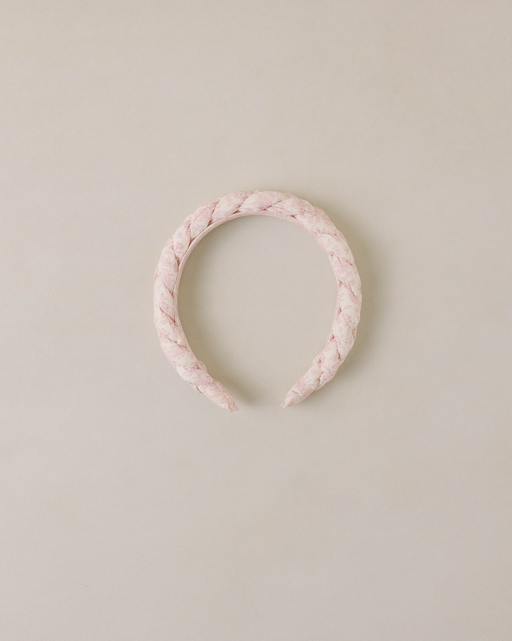 Braided Headband Lavender Floral