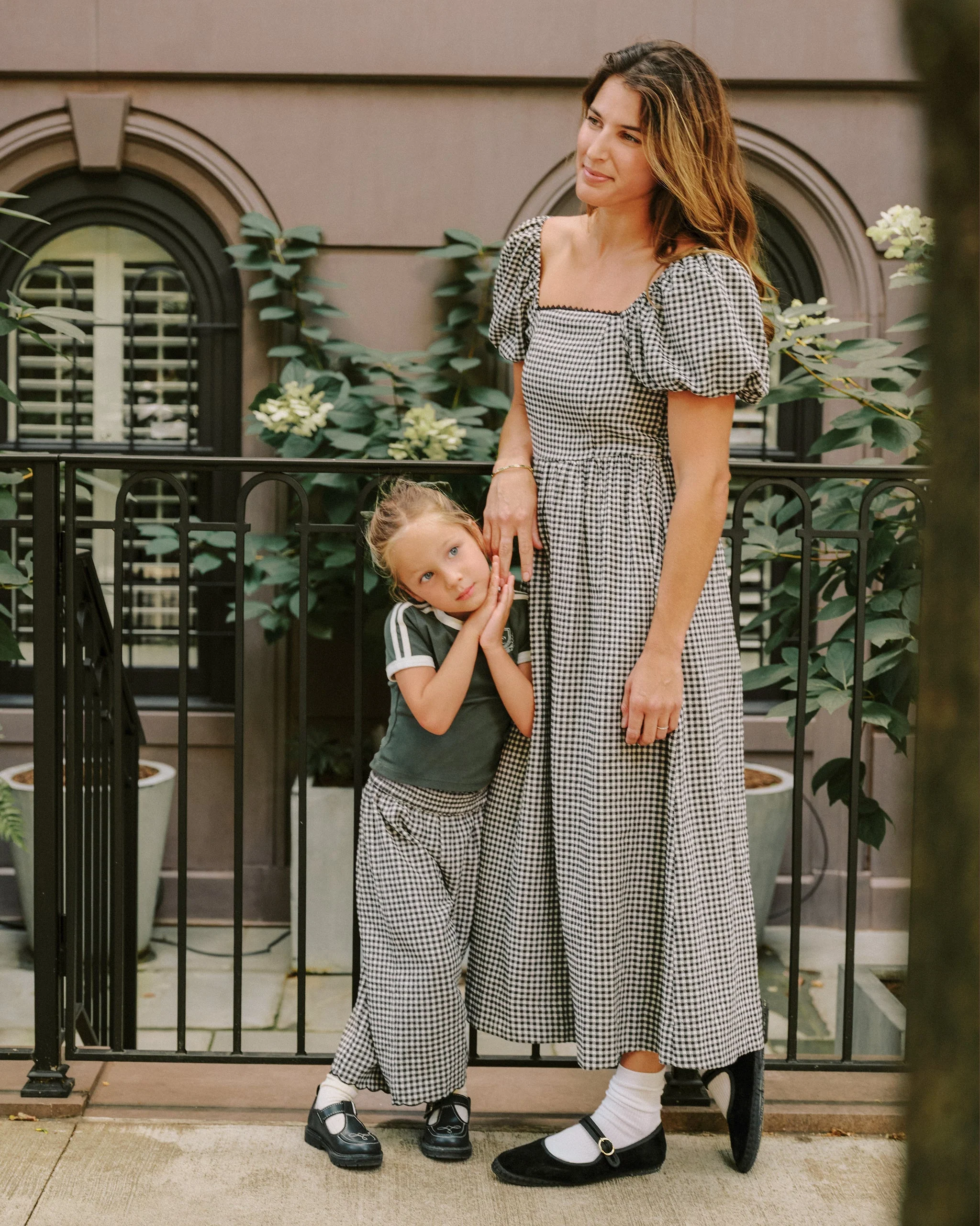 Chiara Dress | Black Gingham - Image 6