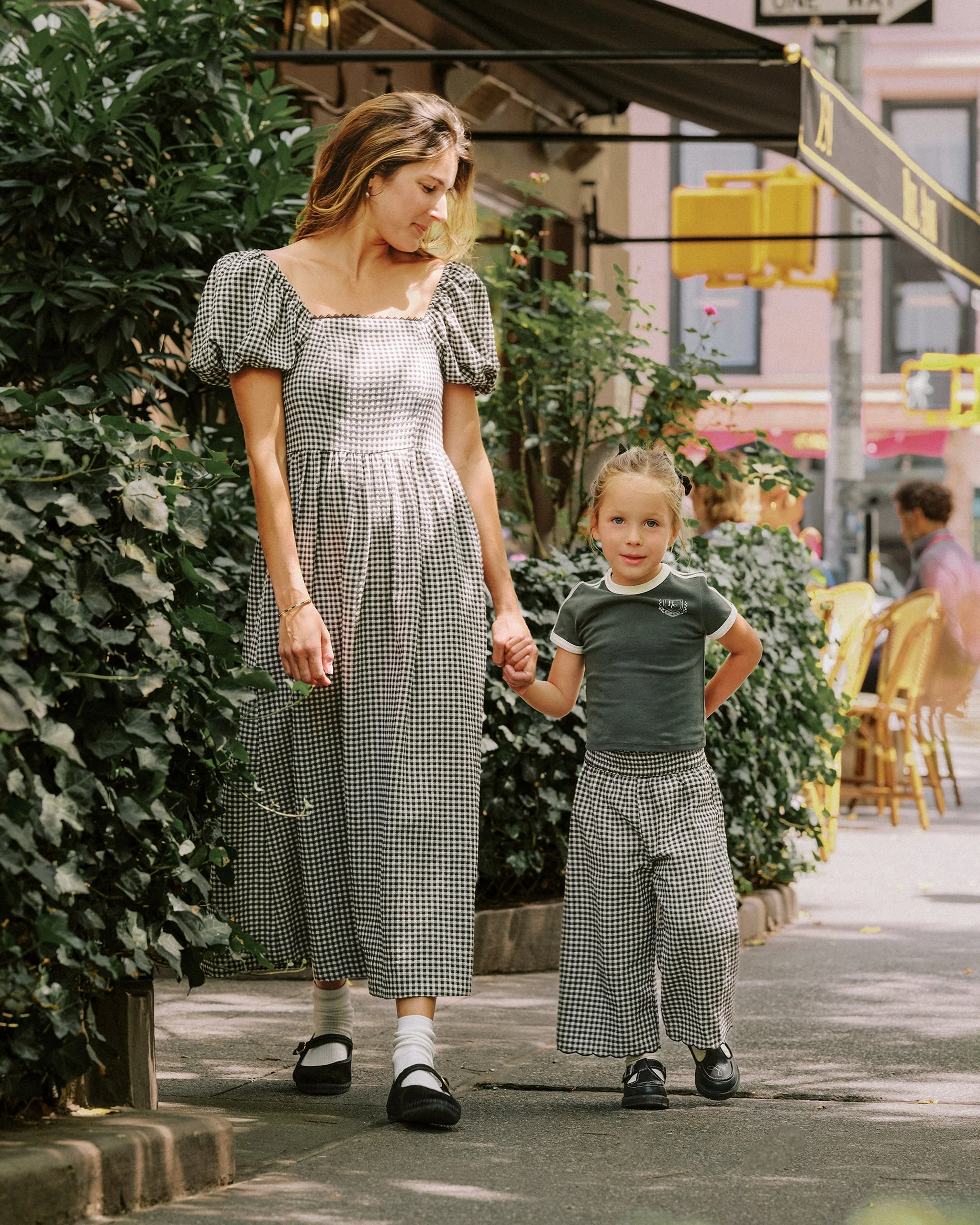 Chiara Dress | Black Gingham - Image 8