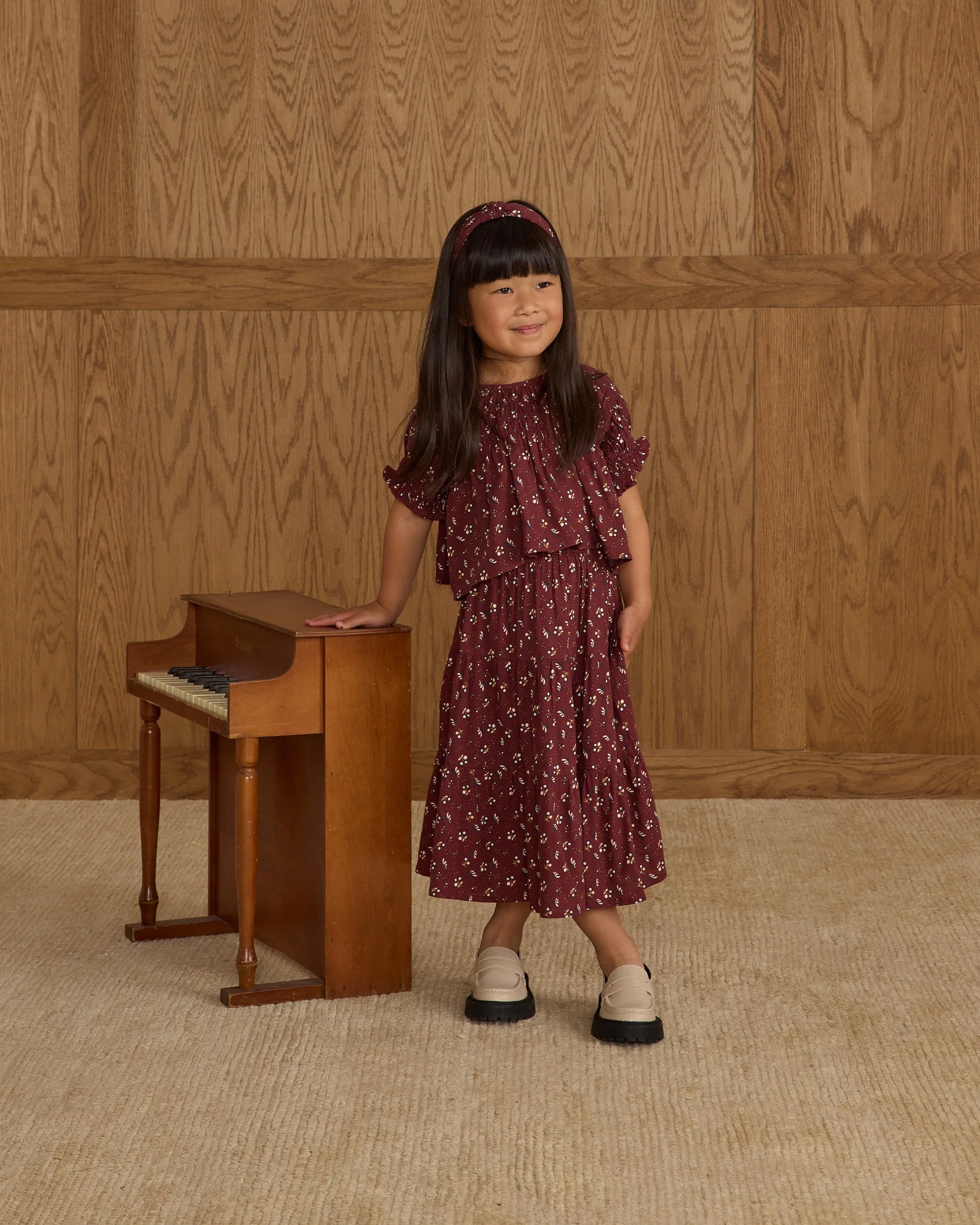 Colette Top || Harvest Berry - Image 3