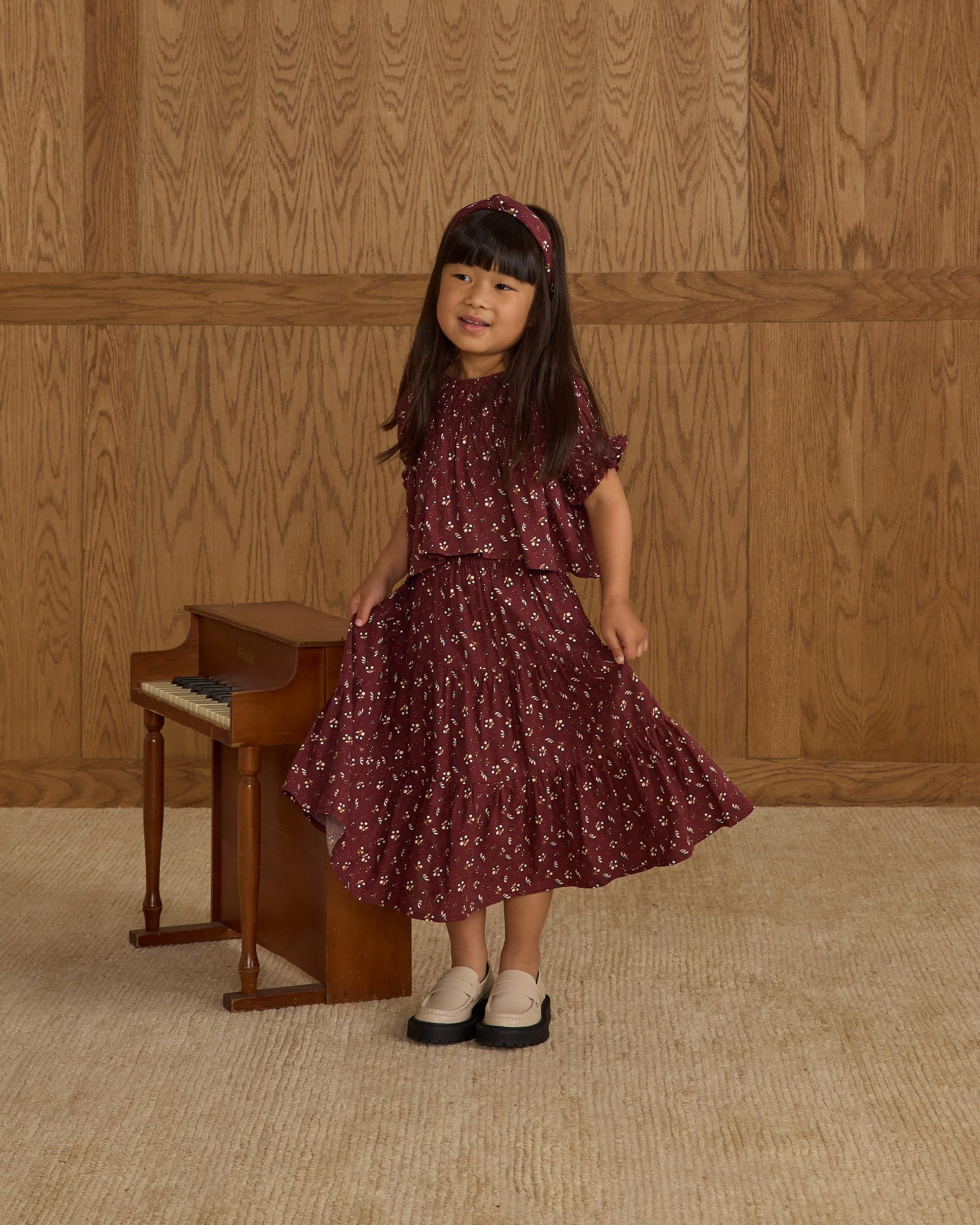 Colette Top || Harvest Berry - Image 4