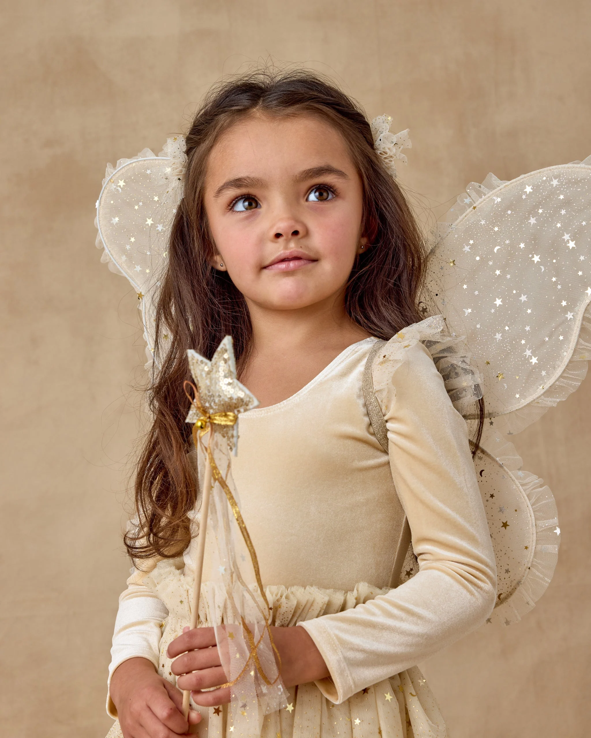 Flutter Tulle Clips | Champagne Stars - Image 3