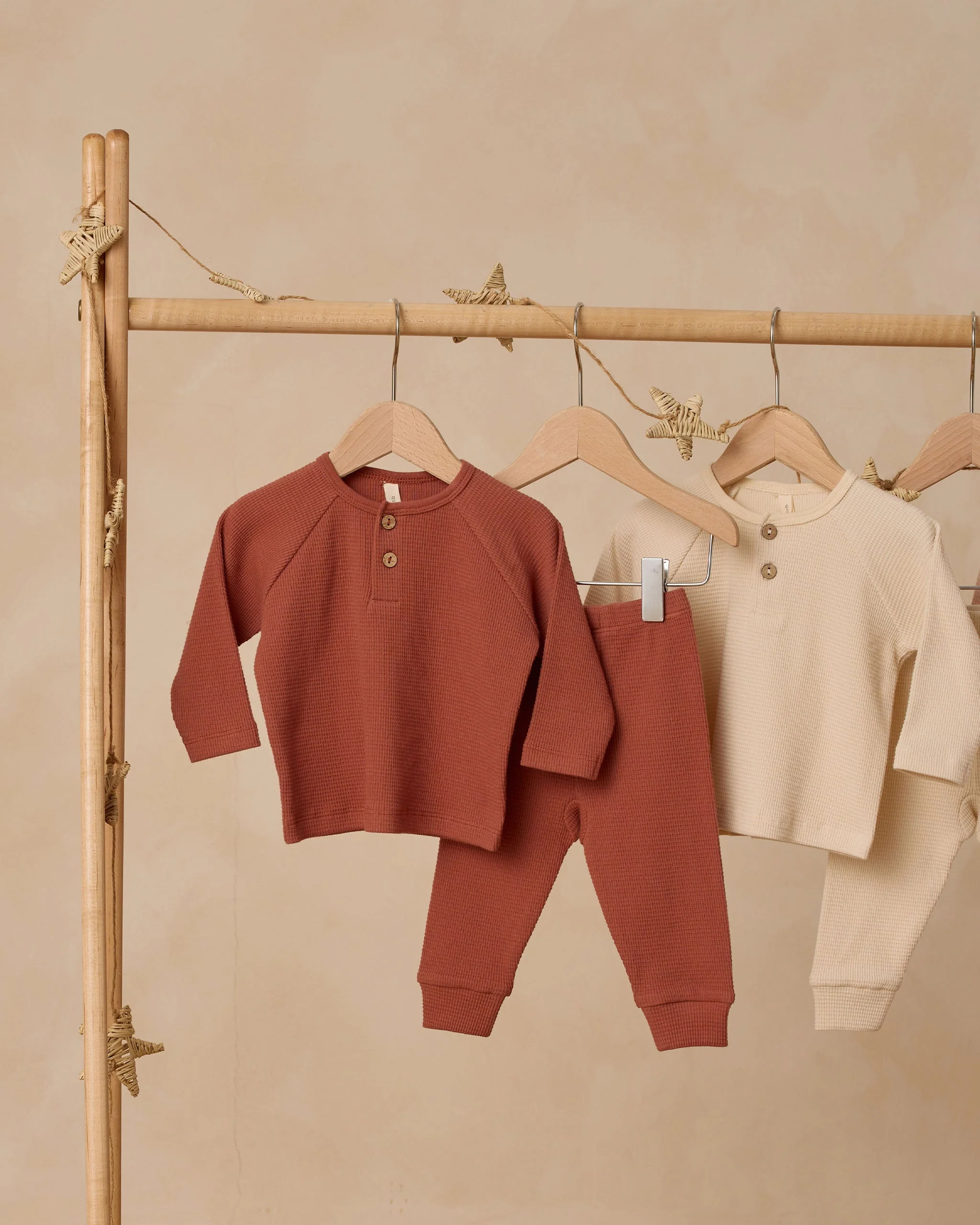 Henley Knit Top || Cranberry - Image 6