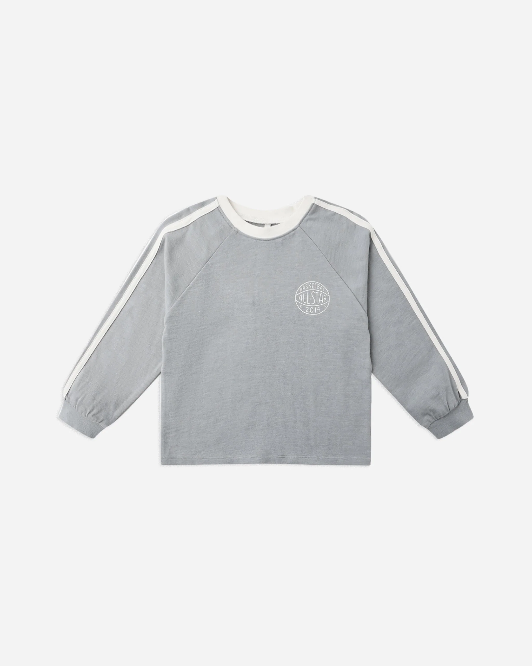 Jersey Long Sleeve Tee || Dusty Blue