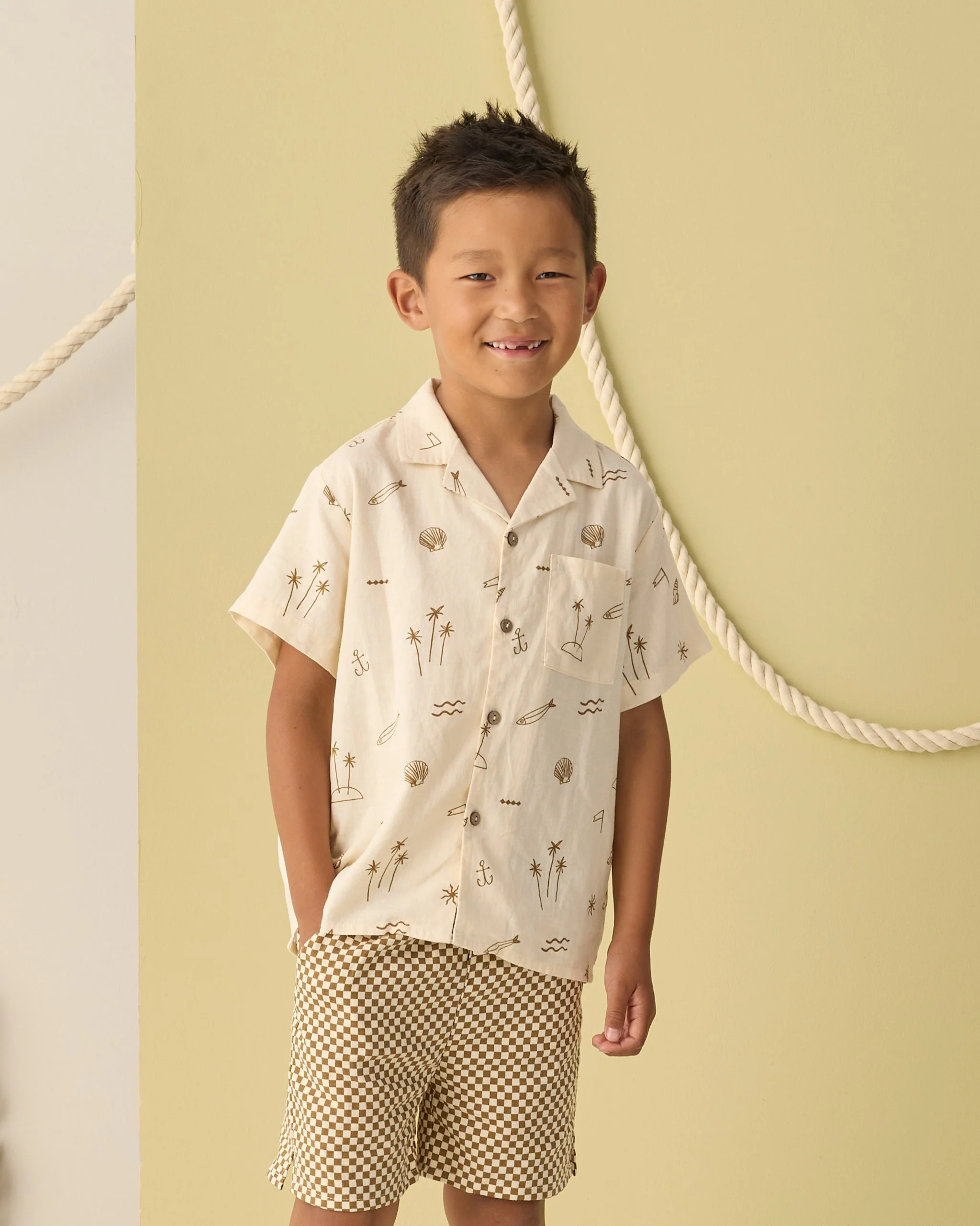 Lapel Collar Shirt Coastal - Image 2