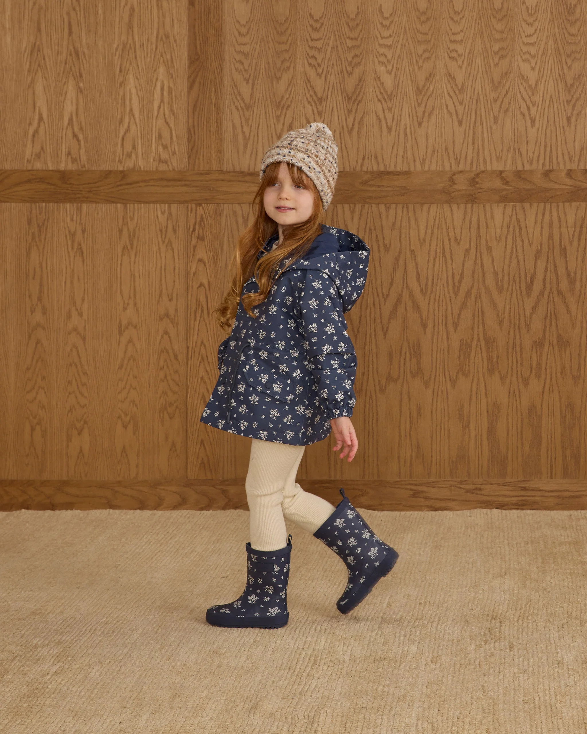 Raincoat || Blue Floral - Image 5