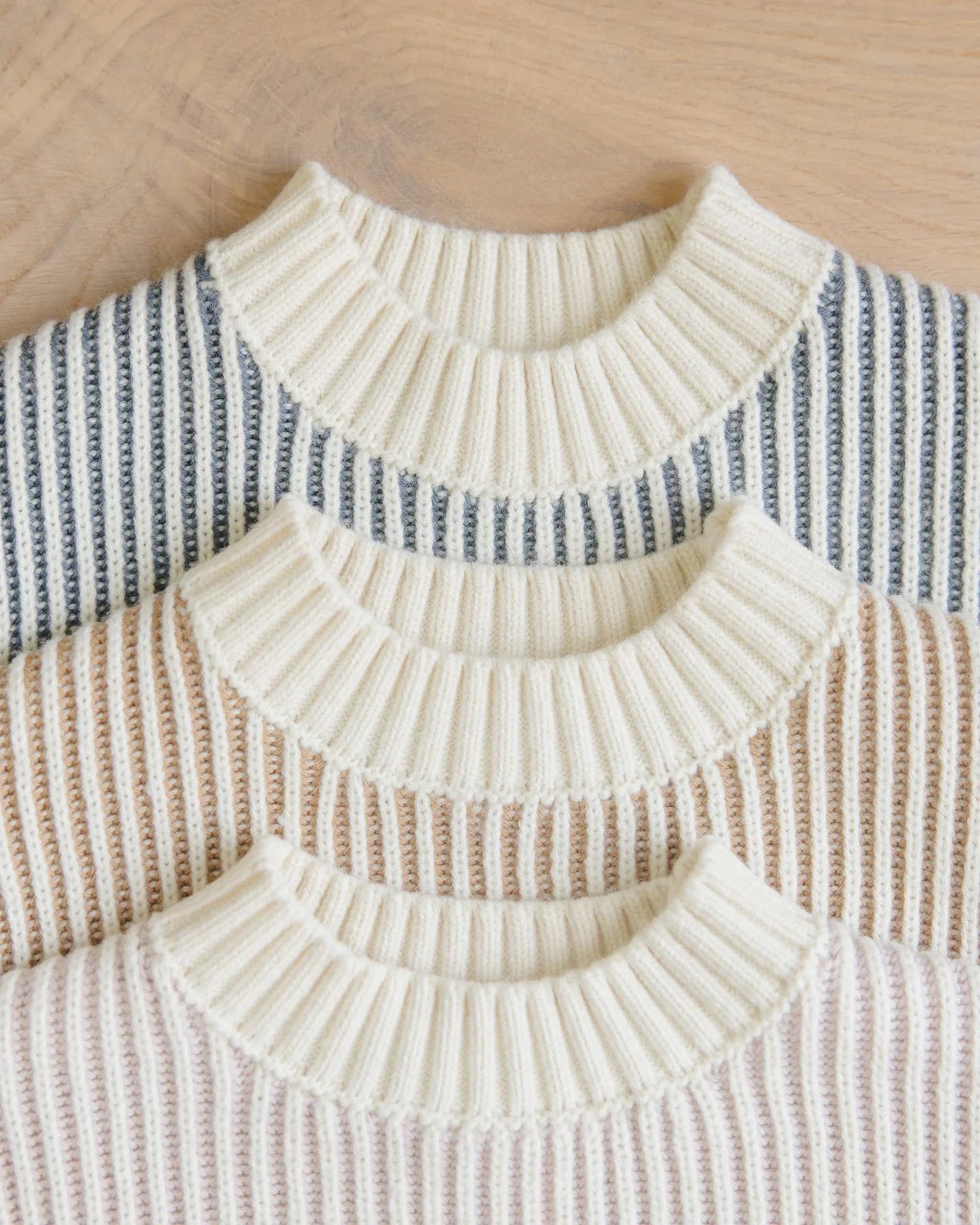 Relaxed Knit Sweater || Ocean - Image 5