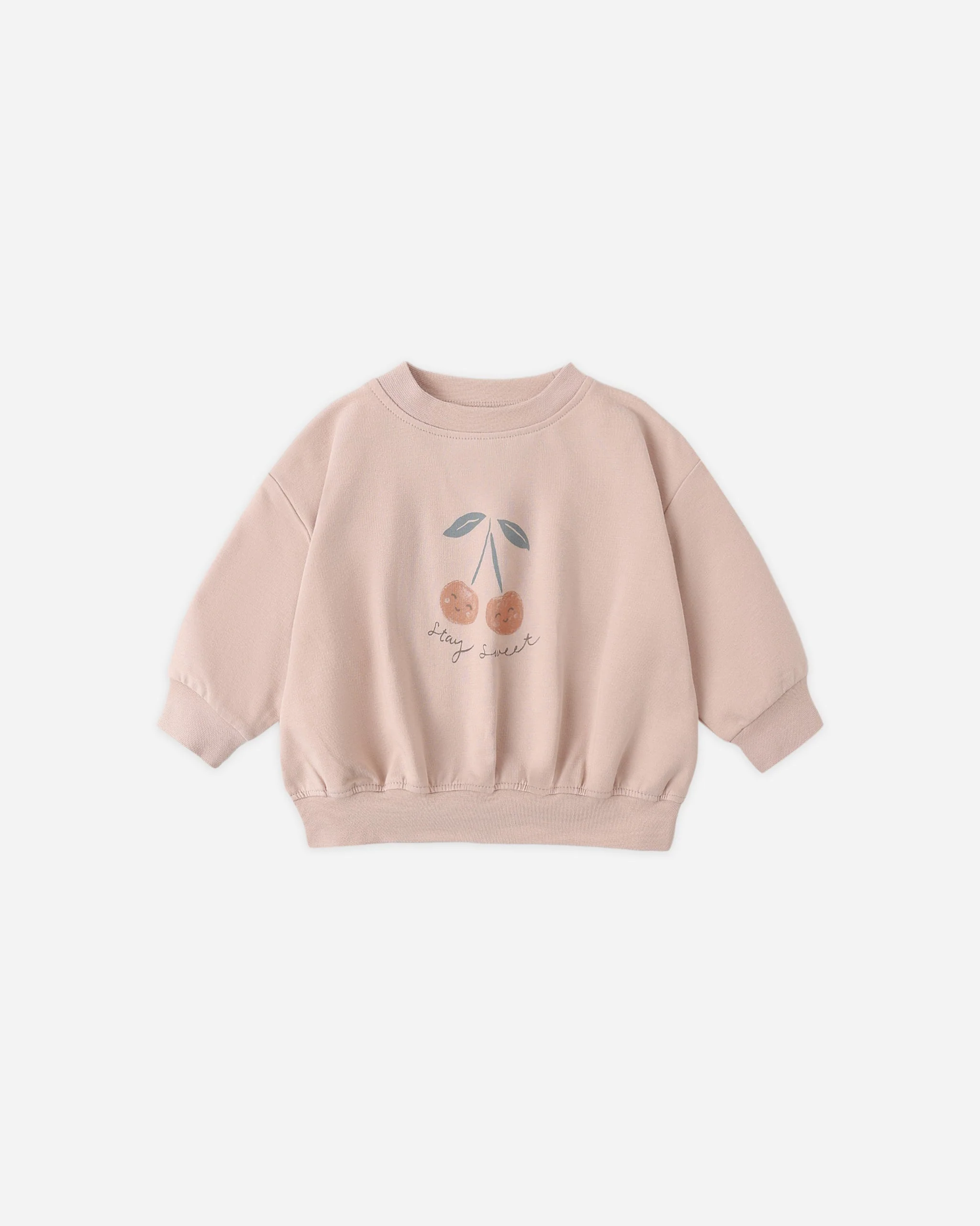 Relaxed Sweatshirt Cherry