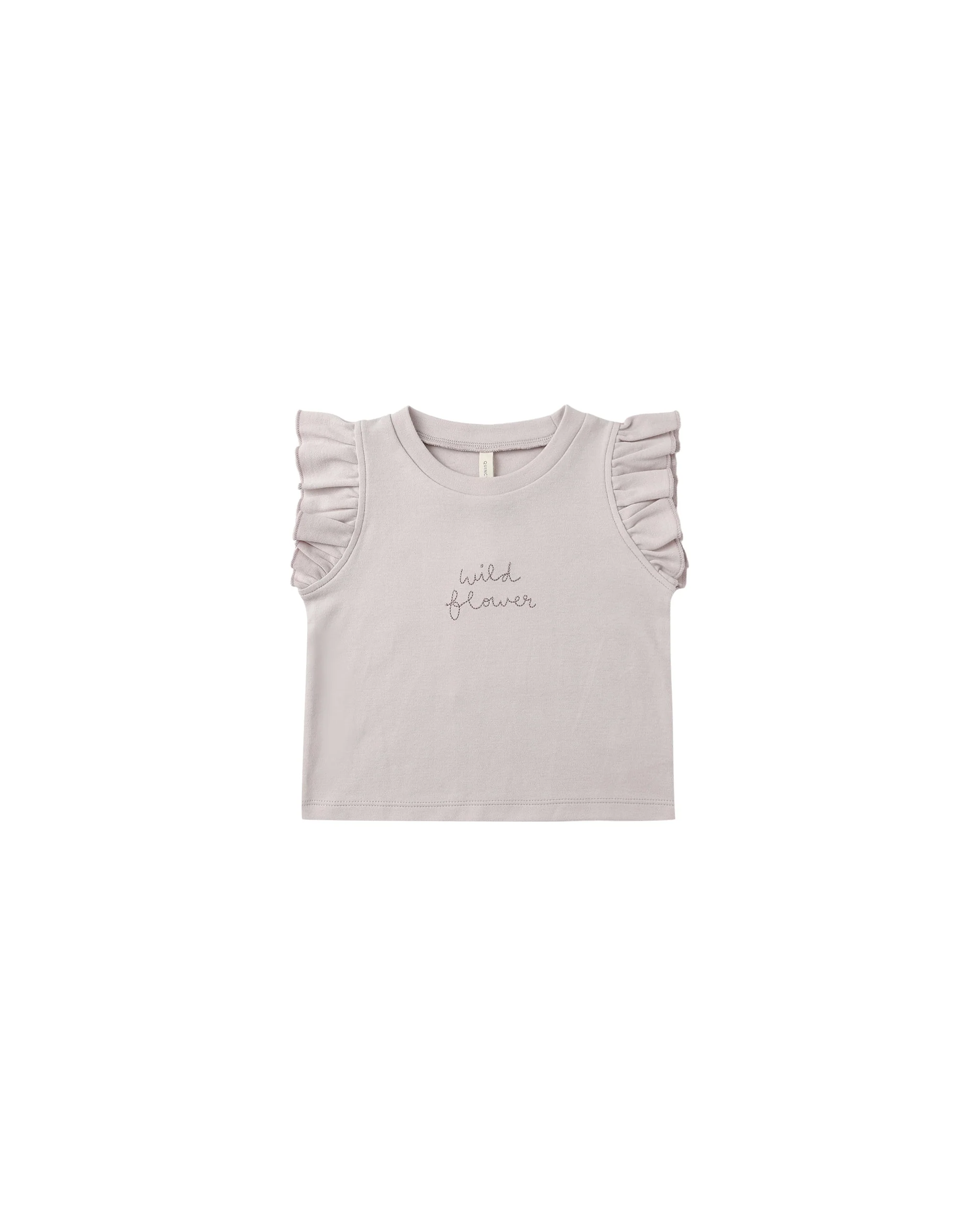Ruffle Tank || Wild Flower