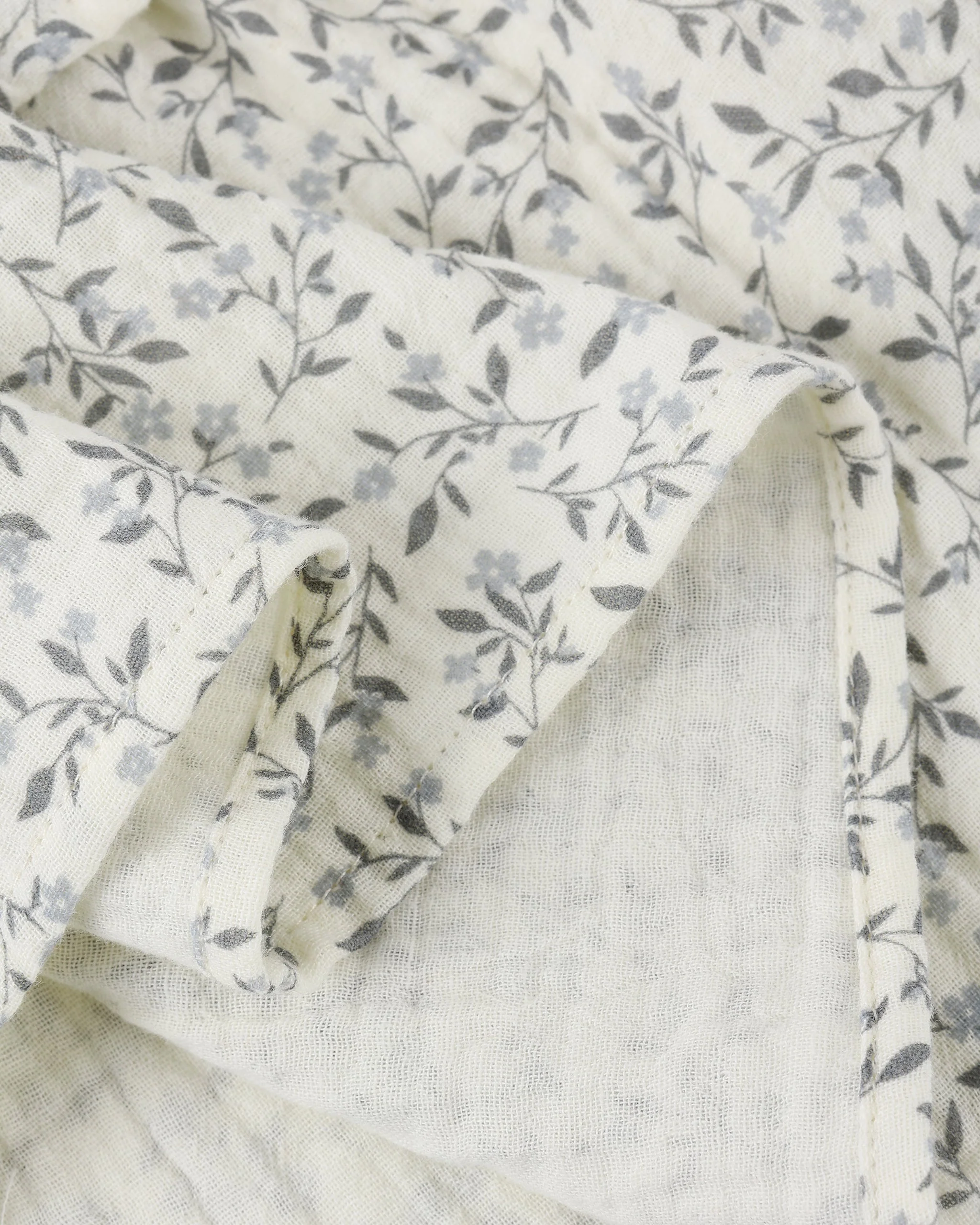 Ruffled Midi Skirt || Blue Vines - Image 4