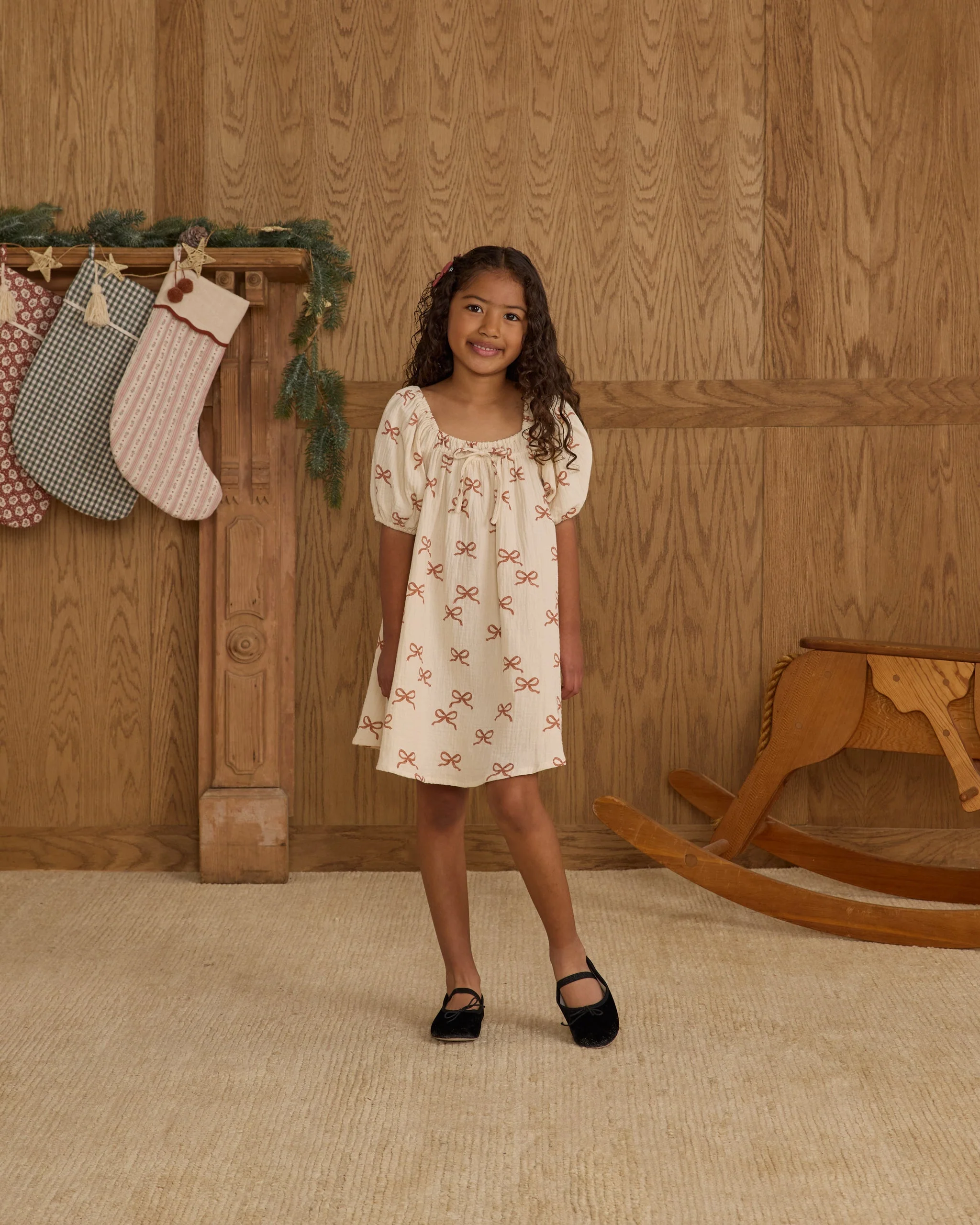 Sabrina Mini Dress || Ruby Bows - Image 5