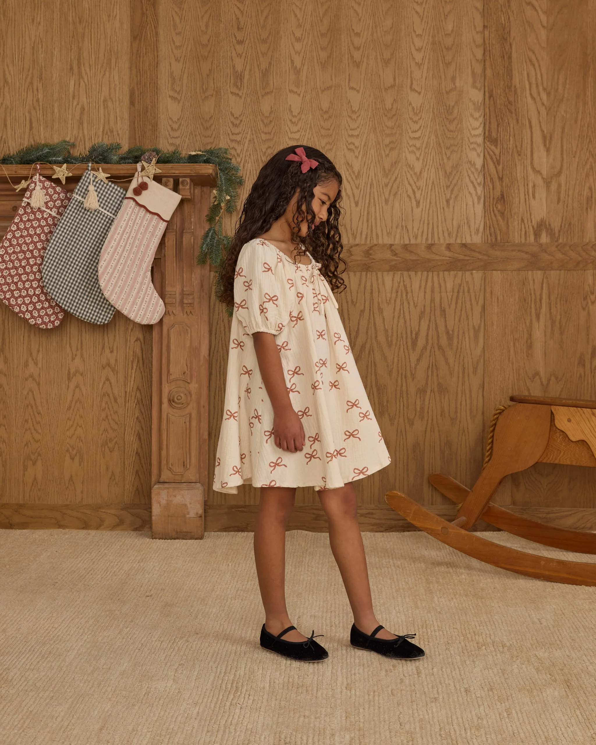 Sabrina Mini Dress || Ruby Bows - Image 6