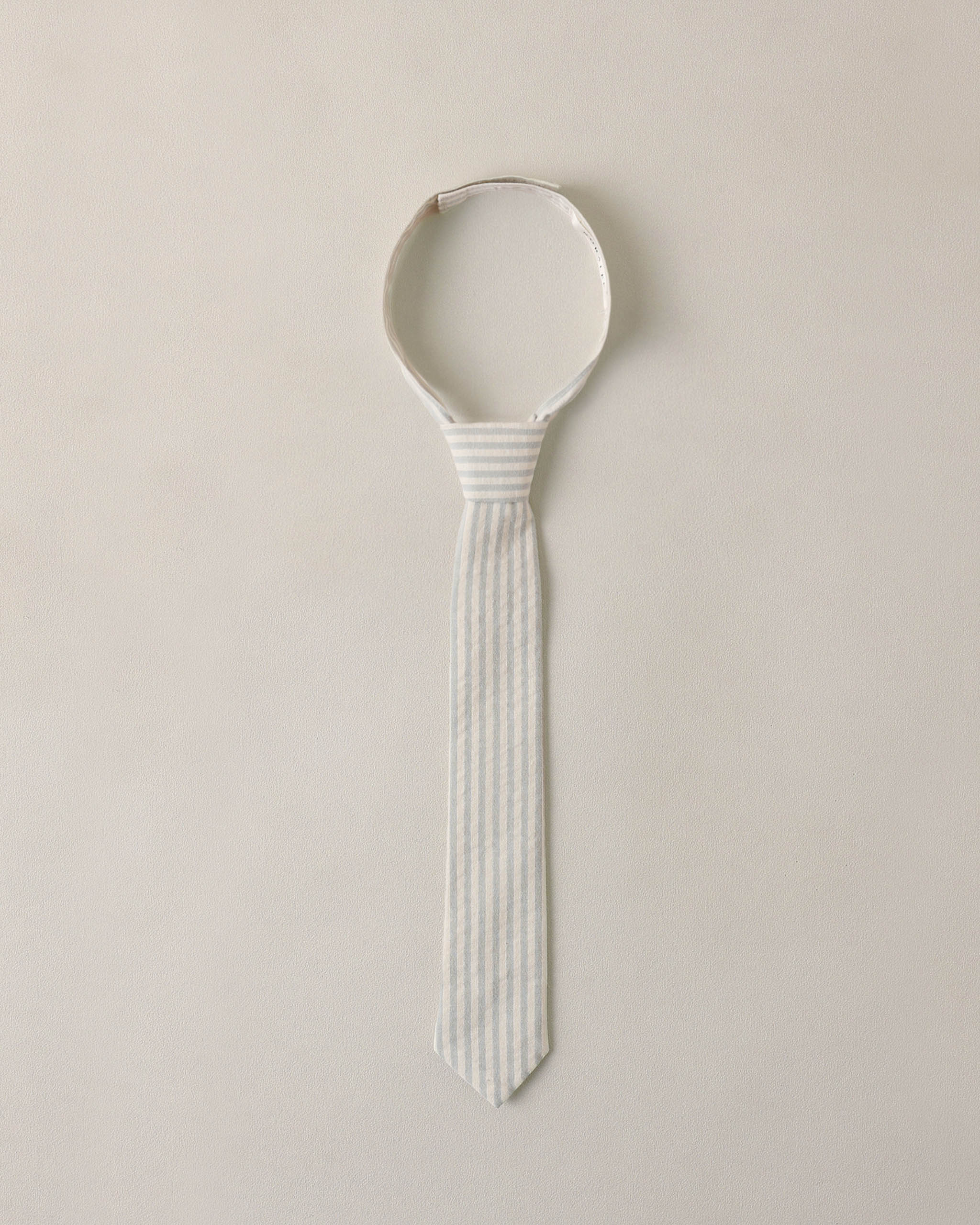Skinny Tie Sky Stripe