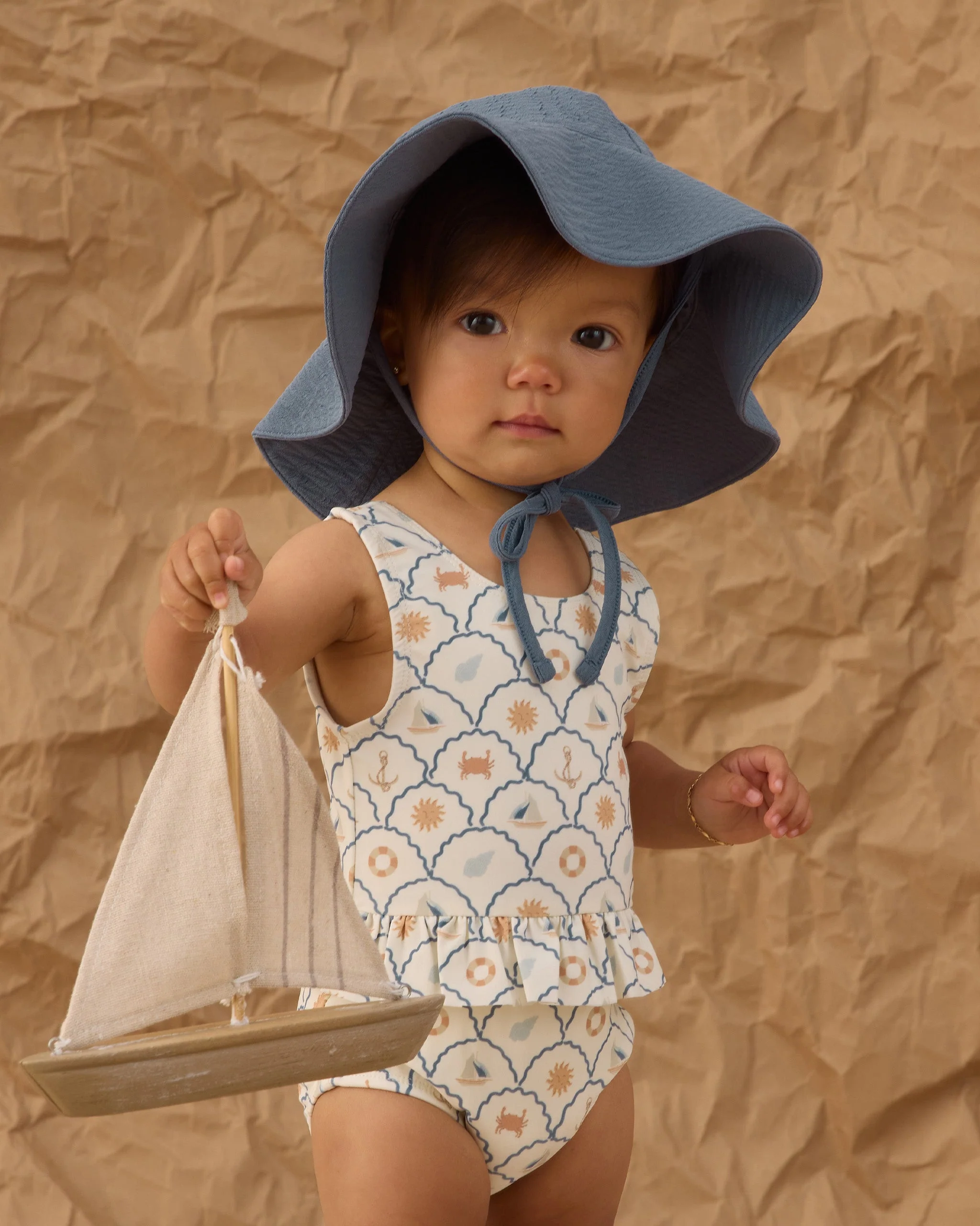 Skirted One-Piece Nautical - Image 2