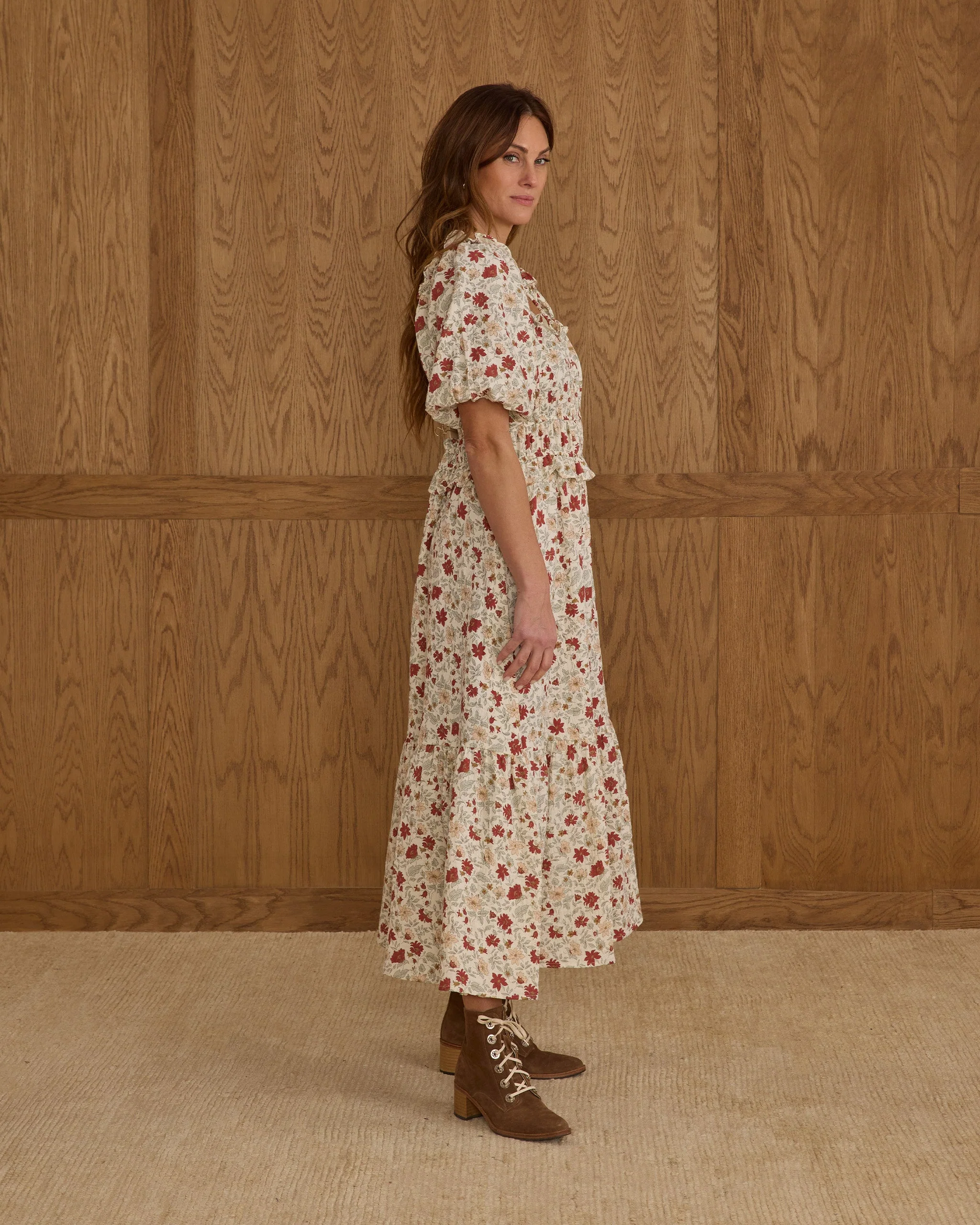 Tenley Dress | Holiday Floral - Image 5