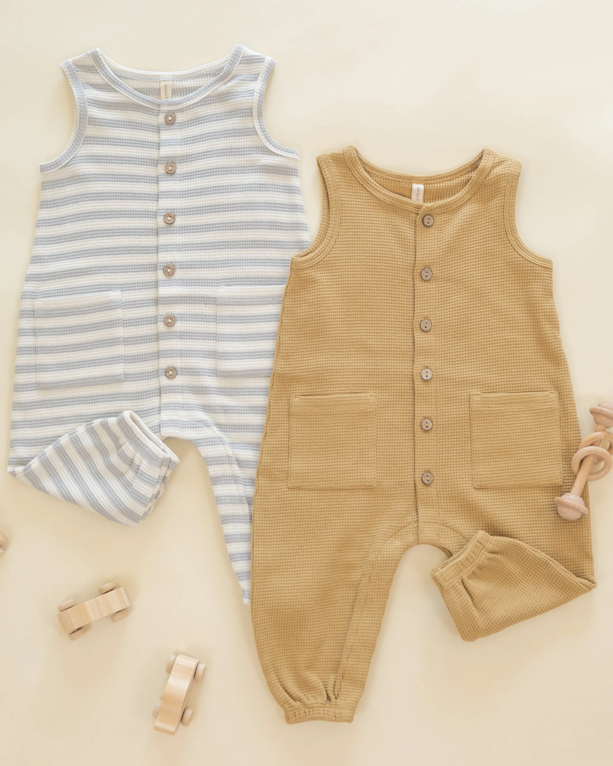 Waffle Jumpsuit Honey - Image 6