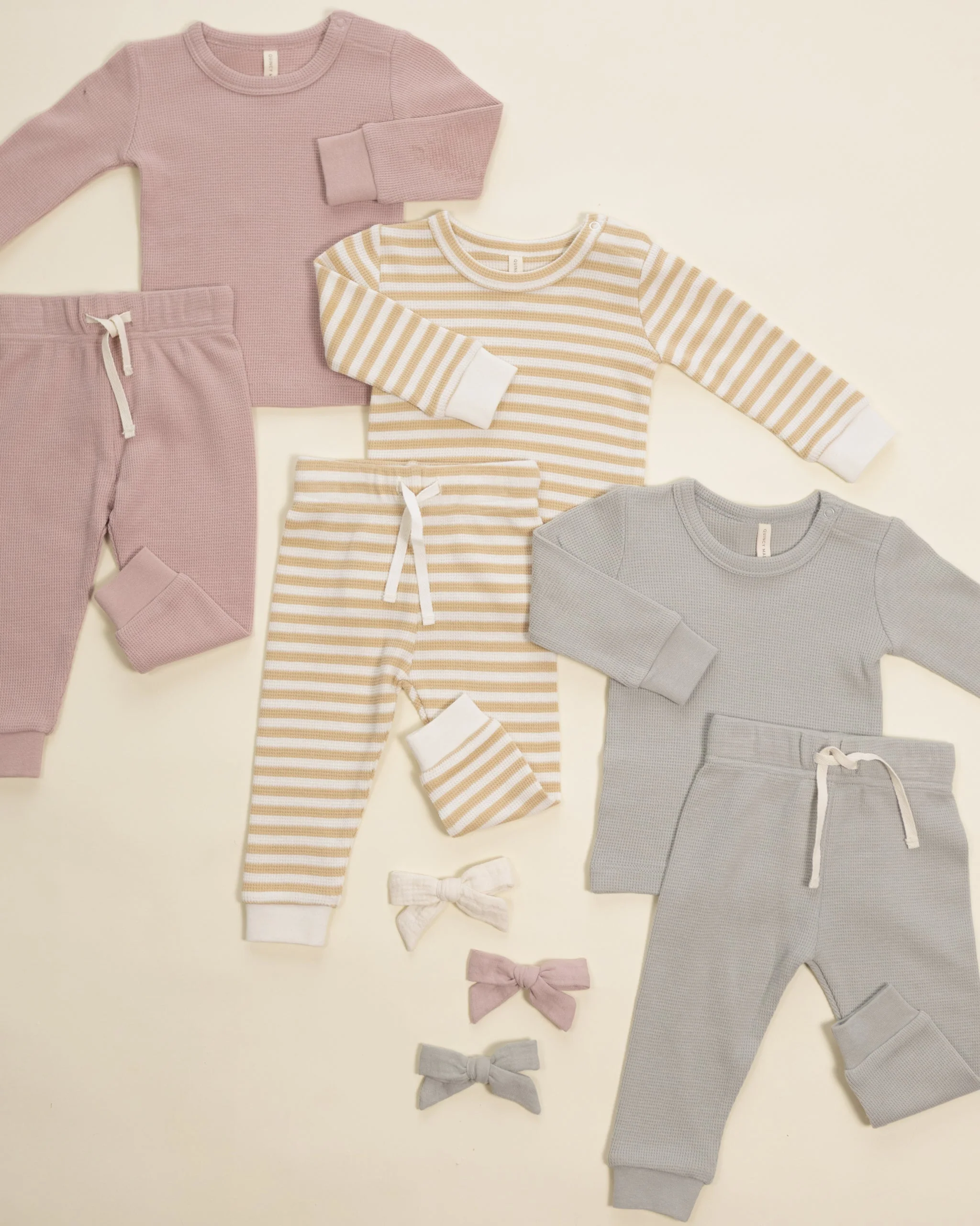 Waffle Top Pant Set Sage - Image 5