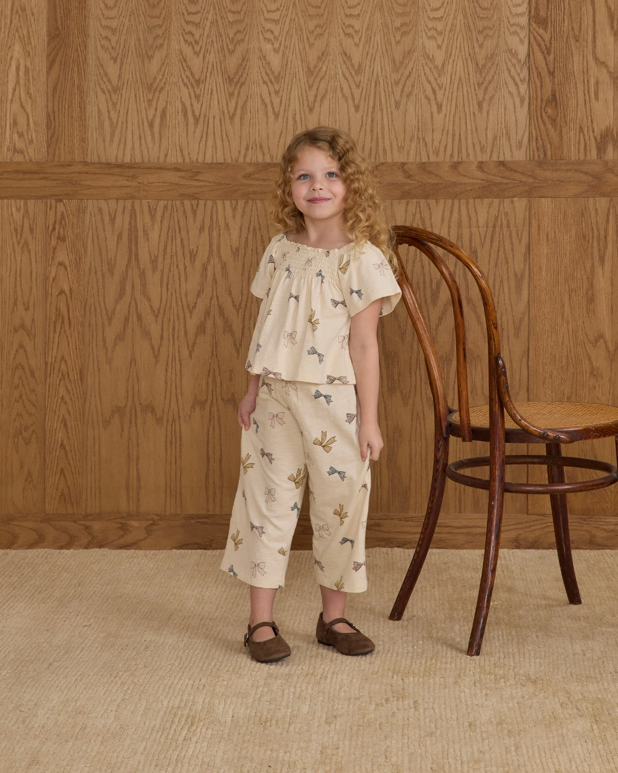 Wide Leg Pant || Bows - Image 4