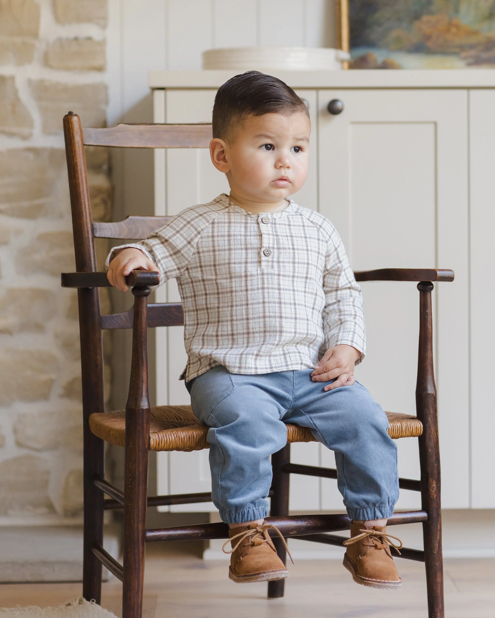 Zion Shirt || Blue Plaid - Image 4